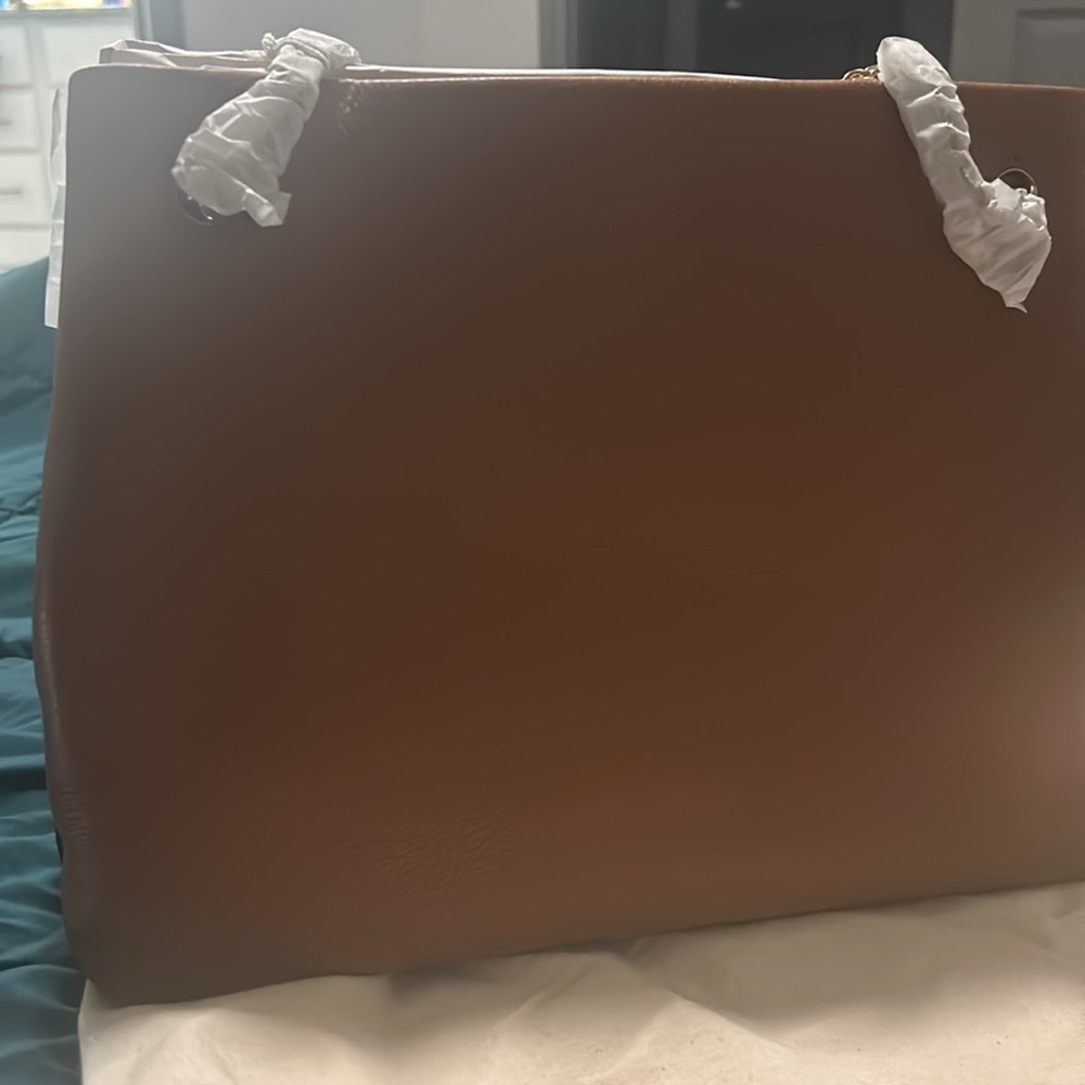 Light Umber Tory Burch Kira Tote - Picture 3 of 3